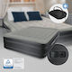 ML-Design Aufblasbare Schlafmatratze mit Integrierter Pumpe 203x157x47εκ.