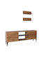 Joanne Living Room TV Unit Oak L150xW30xH40cm