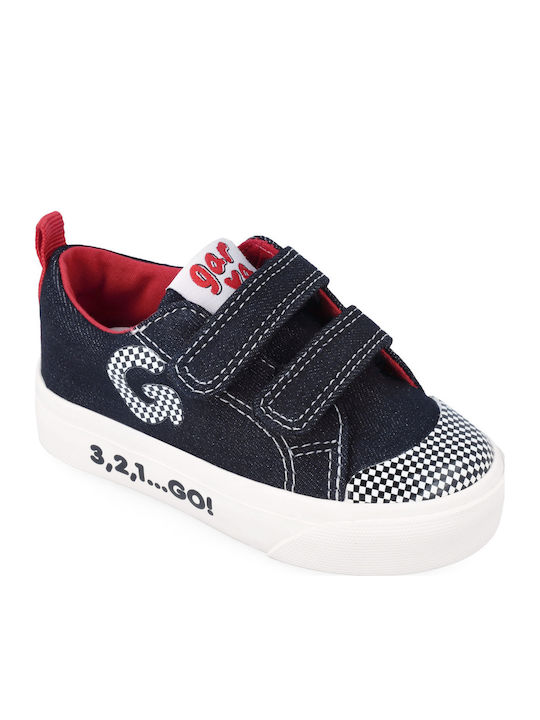 Παιδικά Sneakers με Σκρατς Μαύρα