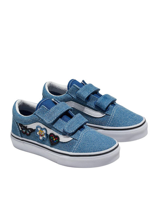 Vans Uy Old Skool V Παιδικά Sneakers με Σκρατς ...