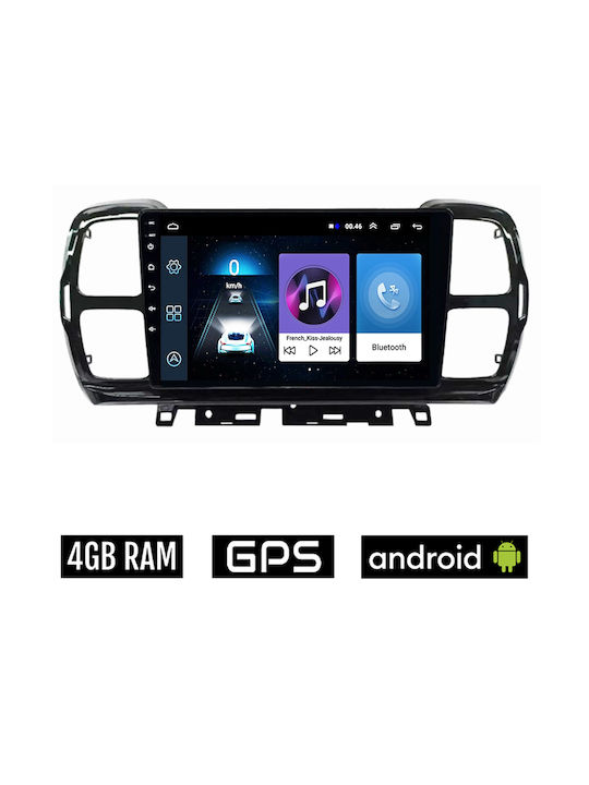 Car Audio System for Citroen C5 Aircross 2017-2021 (Bluetooth/USB/AUX/WiFi/GPS/Apple-Carplay/Android-Auto) with Touch Screen 9"