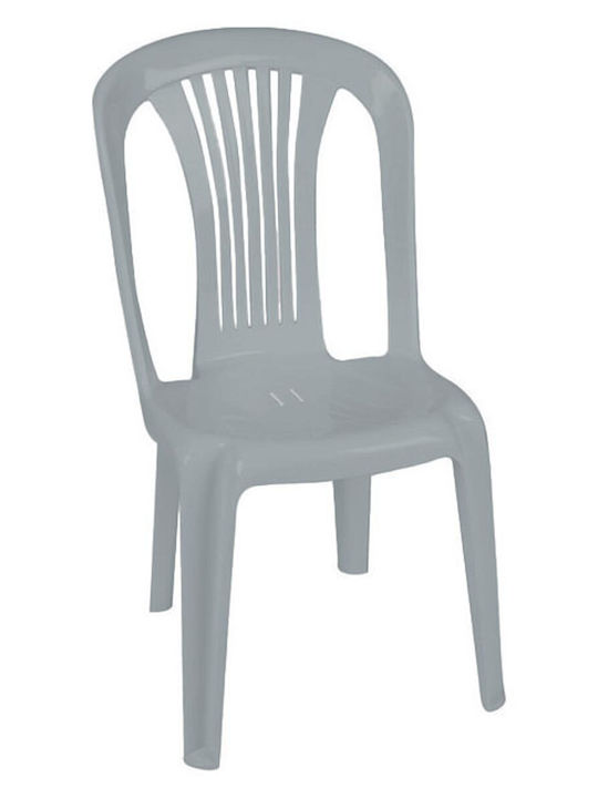Catering-Stuhl Polypropylen Tif Gray 43x40x87εκ.