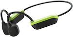 Haylou PurFree Lite Bone Conduction Bluetooth Handsfree Ακουστικά με Αντοχή στον Ιδρώτα Μαύρα