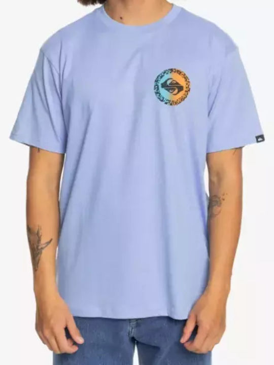 Quiksilver Bluza Bărbătească cu Mânecă Scurtă Ciel