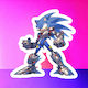 Αυτοκόλλητα Metal Sonic Κωδ.: