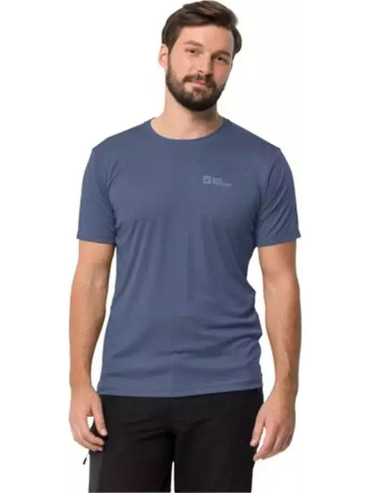 Jack Wolfskin Athletic T-shirt Blue