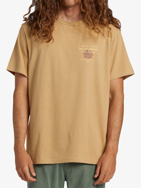 Billabong Men's Short Sleeve T-shirt Gold