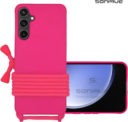 Sonique Umschlag Rückseite Silikon 0.5mm mit Ba...