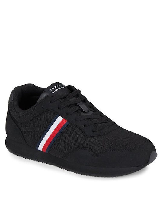 Tommy Hilfiger Ανδρικά Sneakers Μαύρο