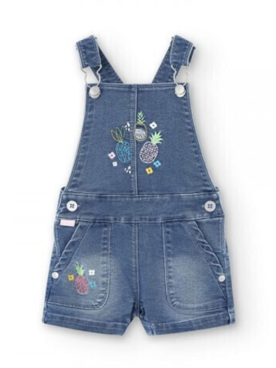 Boboli Kids Denim Dungarees Blue