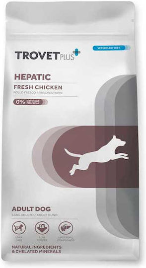 Trovet Plus Adult Hepatic 3kg Trockenfutter für erwachsene Hunde mit Huhn