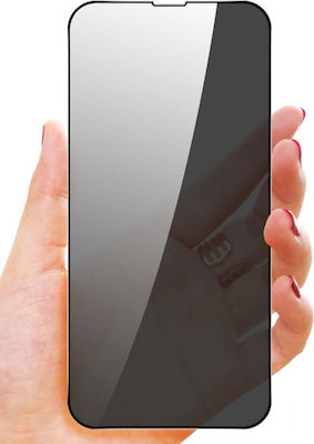 Anti-spy 0.26mm Privacy Full Face Tempered Glass Black (Poco X6 Pro)