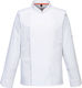 Portwest Chef Jacket 100% Cotton Made White with Long Sleeve