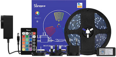 Sonoff Bandă LED Alimentare Baterie RGB Lungime 5m