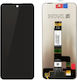 Screen with Touch Mechanism and Frame for Xiaomi Redmi 12 (Black)