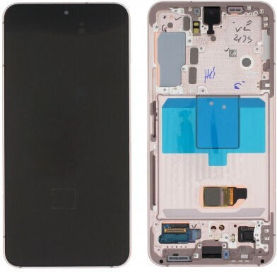 Οθόνη 5g Lcd+touch με Μηχανισμό Αφής για Samsung Galaxy S22 5G (Ροζ Χρυσό)