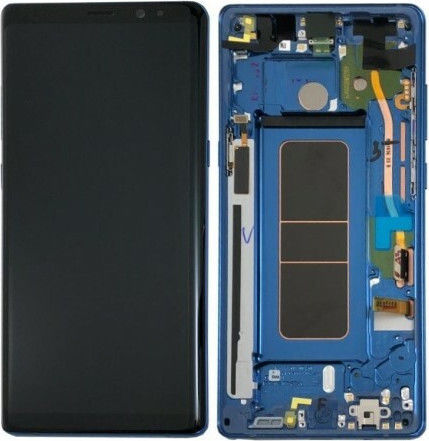 Οθόνη Lcd+touch με Μηχανισμό Αφής για Samsung Note 8 (Μπλε)