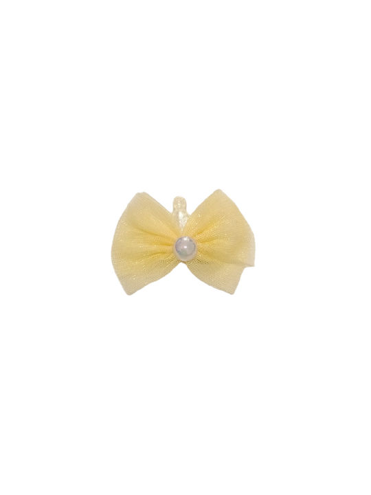 Elecool Kids Hair Clip Crown in Yellow Color