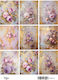 Hârtie de orez Maja's Memories, 30x42cm, Buchet...