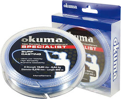 Πετονιά Okuma Surfcasting 300m, Γαλάζιο