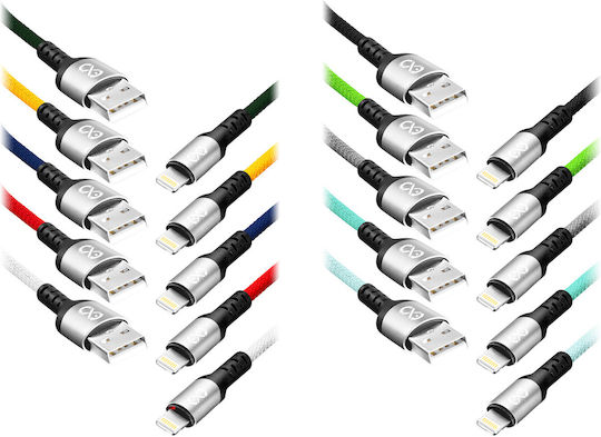 Orno USB-A to Lightning Cable 1.2m (CABEXCBRAILIGH1.2BO)