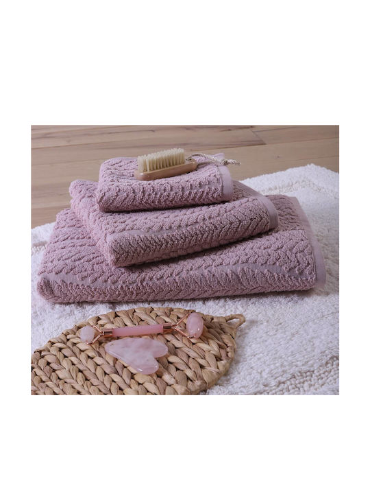 Nef-Nef Facecloth Premium Nether 50x90cm. Lilac Weight 550gr/m²