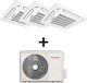 Inventor LV6 Set of 3 Indoor Units (18000 Btu / 2x 12000 Btu) and Outdoor Unit (42000 Btu)