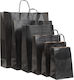 Paper Packaging Bags Black 14x8x21cm 400pcs