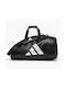 Adidas 3 In 1 Teambag Αθλητική τσάντα Μαύρο/Λευκό