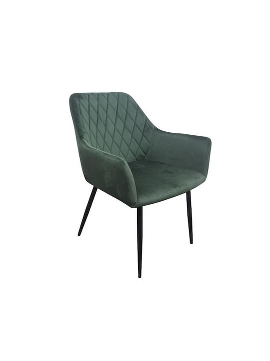 2316 Stühle Speisesaal Grün 2Stück 60x60x87cm