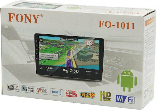 Auto-Audiosystem (Bluetooth/USB/WiFi/GPS/Apple-Carplay/Android-Auto) mit Touchscreen 10.1"