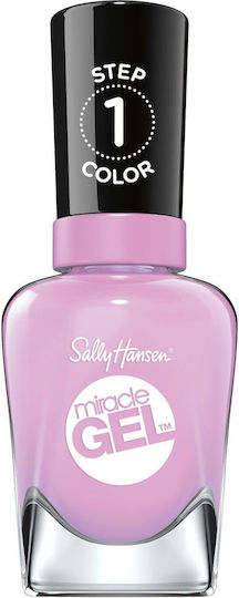 Sally Hansen Miracle Gel Гланцов Дълготраен Лак За Нокти #534-Orchid-Ing Aside 14.7ml