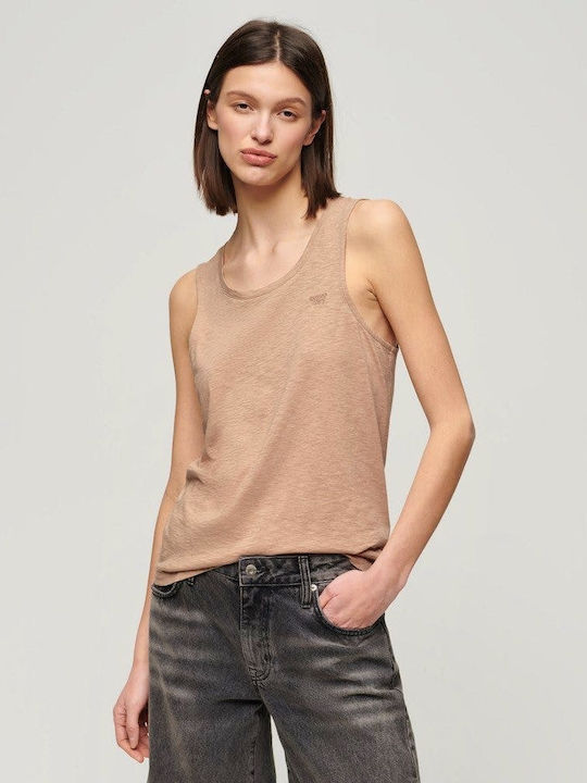 Superdry D2 Stud Scoop Neck Дамска Лятна Без Ръ...