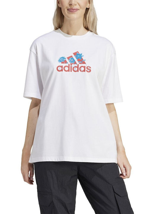 Adidas Women's Athletic Blouse Short Sleeve grey