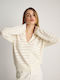 Attrattivo Women's Long Sleeve Sweater White