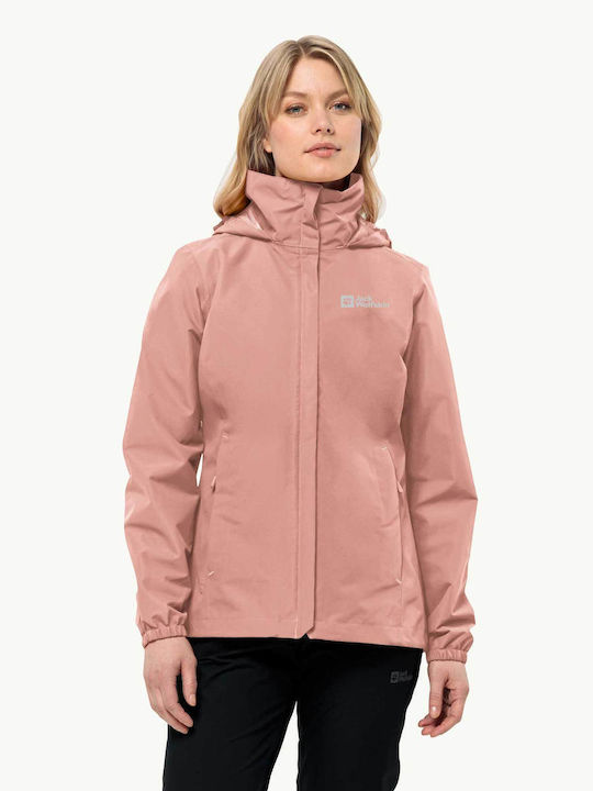 Jack Wolfskin Μπουφάν Ροζ