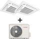Inventor LV6 Set of 2 Indoor Units (2x 18000 BTU) and Outdoor Unit (32000 BTU)