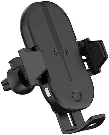Havit W3000 Handyhalterung Auto mit verstellbaren Haken und Kabelloses Aufladen Schwarz