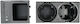 BMW Car 2 Cups Holder for Console Black