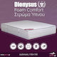 Ypnos Dionysus Foam Comfort Double Anatomic Saltea 150x190x22cm