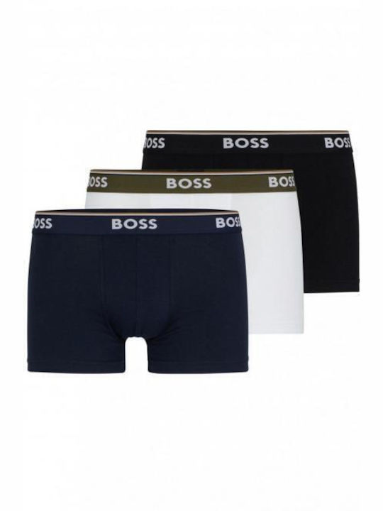 Men's Boxers Black/Blue/White 3Pack