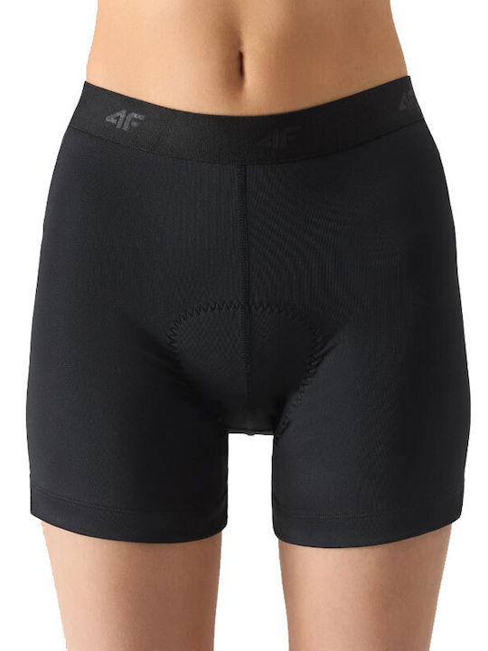 4F Women's Training Legging Shorts Black