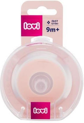 Lovi Baby Silicone Baby Bottle Teat Fast Flow for 9+ months