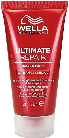 Wella AHA and Omega-9 Repair Haarmaske für Reparatur 30ml