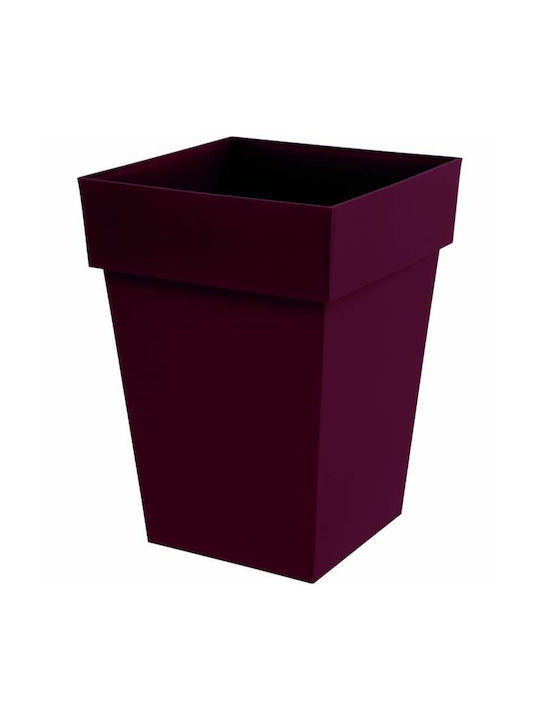 Ecolux Flower Pot 39x39cm Red