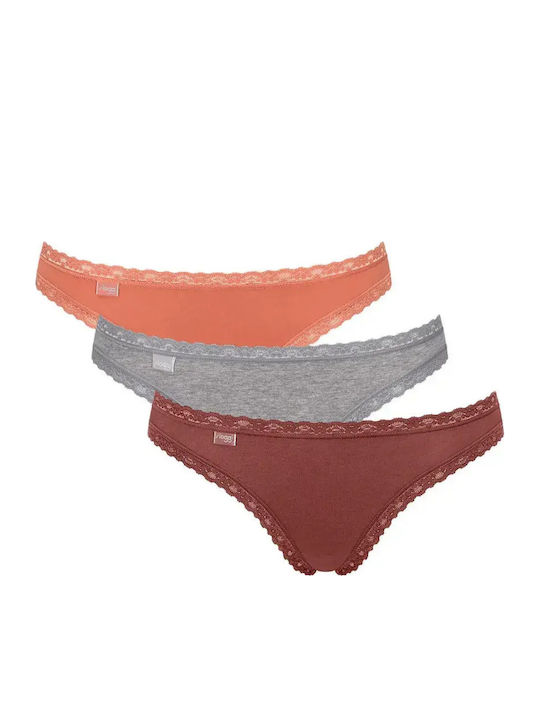 24/7 Weekend H Βαμβακερά Damen Brasilien 3Pack Coffee/grey/ecai