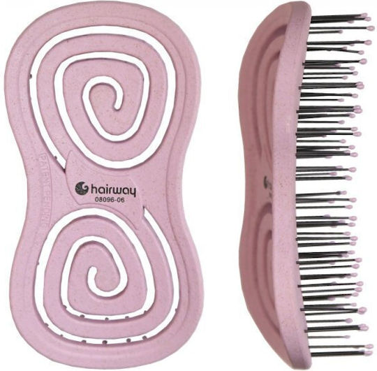 Hairway Organica Βούρτσα Μαλλιών Λιλά