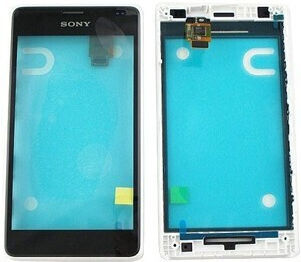 Мобилни телефони с докосваеми панели за Sony Xperia E1 (Черен)