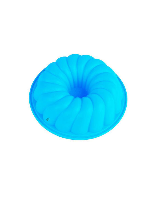 Formă de Patiserie pentru Chec Rotund din Silicon 14x5.3buc 1buc