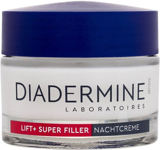 Diadermine Lift+ Cremă de Față de Noapte pentru Hidratare și Anti-îmbătrânire 50ml